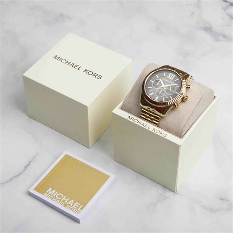 michael kors watch in box